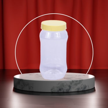 Circular Shape Pet Jar 500ml